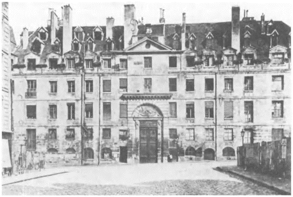 Fachada del Liceo Louis-le-Grand